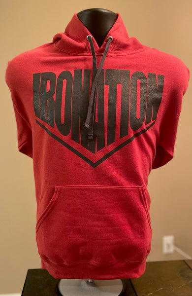 Red Ironation Logo Hoodie